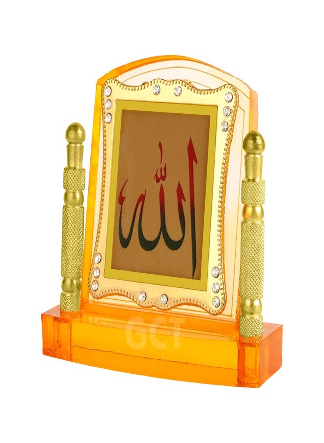 GCT Islam Religious Symbol Allah Car Temple (J001-12-A) Religious Acrylic Frame for Car Dashboard - Image 4